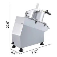 Feliator-profesional-pentru-legume-robot-de-bucătărie-cu-6-discuri-de-tăiere