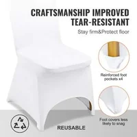 Huse-pentru-scaune-din-spandex-100-buc-Dimensiune-universală-culoare-albă-margine-frontală-arcuită