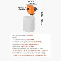 Colector-de-praf-pentru-montare-pe-perete-1-HP-560-CFM-filtrare-de-2-5-microni