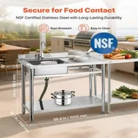 Chiuvetă-profesională-din-oțel-inoxidabil-1000x500x940-mm-cu-cuvă-în-dreapta