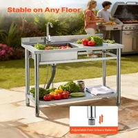 Chiuvetă-profesională-din-oțel-inoxidabil-1000x500x940-mm-cu-cuvă-în-dreapta