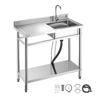 Chiuvetă-profesională-din-oțel-inoxidabil-1000x500x940-mm-cu-cuvă-în-stânga