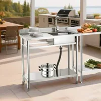 Chiuvetă-profesională-din-oțel-inoxidabil-1000x500x940-mm-cu-cuvă-în-stânga