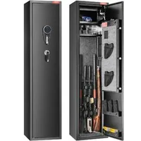 Seif-dulap-pentru-arme-pentru-5-puști-încuietoare-digitală-alarmă-oțel-de-1-8-mm