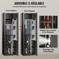 Seif-dulap-pentru-arme-pentru-5-puști-încuietoare-digitală-alarmă-oțel-de-1-8-mm