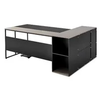 Birou-profesional-în-formă-de-L-cu-sertare-și-dulap-capacitate-158-7-kg