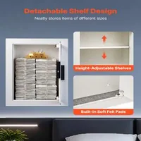 Seif-încastrat-în-perete-23-5-L-design-ascuns-3-niveluri-închidere-digitală