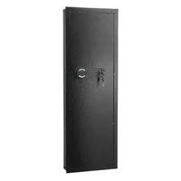 Seif-de-încastrat-în-perete-31-1-L-4-niveluri-iluminare-LED-montaj-ascuns-negru