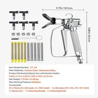 Pistol-de-vopsit-Siphon-Feed-1000-cc-duză-de-1-8-mm-atomizare-ridicată
