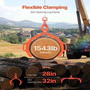 Clește-rotativ-pentru-bușteni-1000-kg-32-inci-cu-2-dinți-din-oțel-masiv