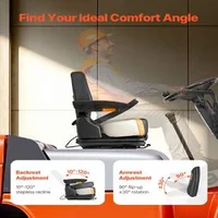 Scaun-universal-pentru-stivuitor-și-tractor-spătar-rabatabil-reglabil-și-ergonomic
