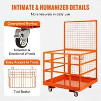 Platformă-de-lucru-pliabilă-pentru-stivuitor-635-kg-110x114-cm-cu-plasă-de-protecție-și-roți