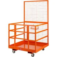 Platformă-de-lucru-pliabilă-pentru-stivuitor-635-kg-110x114-cm-cu-plasă-de-protecție-și-roți
