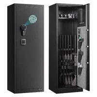 Seif-biometric-pentru-arme-pentru-8-10-puști-acces-rapid-amprentă-și-cod