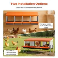 Cuibare-pentru-găini-cu-4-compartimente-sistem-Roll-away-din-oțel-galvanizat-cu-picioare