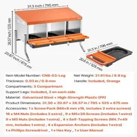 Cuiburi-pentru-găini-cu-3-compartimente-sistem-Roll-away-oțel-galvanizat-și-picioare