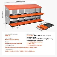Cuibare-pentru-găini-cu-10-compartimente-pe-2-niveluri-cu-sistem-Roll-out-din-oțel-galvanizat