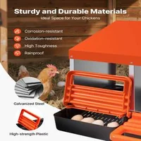 Cuibare-pentru-găini-cu-8-compartimente-pe-2-niveluri-cu-sistem-Roll-out-din-oțel-galvanizat