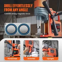 Mașină-de-găurit-magnetică-portabilă-puternică-1300-W-13-000-N-810-rot-min