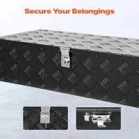 Cutie-pentru-scule-din-aluminiu-neagră-76-cm-compactă-cu-striații-Diamond-Plate-pentru-pick-up-și-remorcă