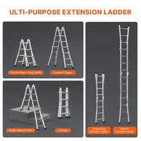 Scară-telescopică-din-aluminiu-4-m-cadru-tip-A-multifuncțional