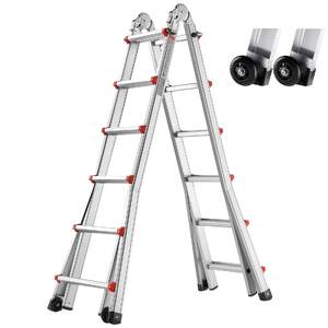 Scară-telescopică-din-aluminiu-6-2-m-cadru-A-multifuncțional