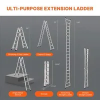 Scară-telescopică-din-aluminiu-6-2-m-cadru-A-multifuncțional