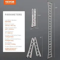 Scară-telescopică-din-aluminiu-6-2-m-cadru-A-multifuncțional
