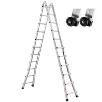 Scară-telescopică-din-aluminiu-6-2-m-cadru-A-multifuncțional