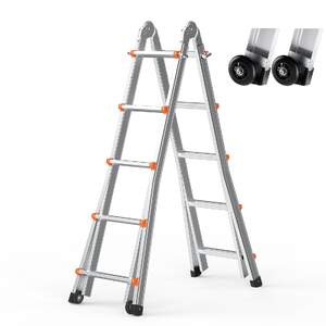 Scară-telescopică-din-aluminiu-de-5-8-m-cadru-A-multifuncțional
