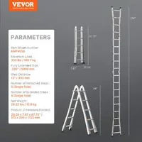Scară-telescopică-din-aluminiu-de-5-8-m-cadru-A-multifuncțional