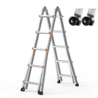 Scară-telescopică-din-aluminiu-de-5-1-m-cadru-A-multifuncțional