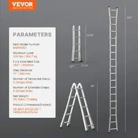 Scară-telescopică-din-aluminiu-de-5-1-m-cadru-A-multifuncțional