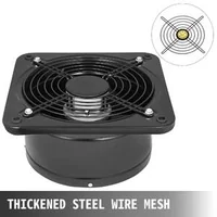 Ventilator-axial-industrial-pentru-aspirație-250-mm-extractor-metalic-120-W-2800-RPM