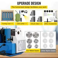 Mini-strung-metalic-550-W-cu-viteză-variabilă-până-la-2250-rpm-Include-mandrină-cu-3-bacuri-precizie-și-afișaj-digital-pentru-prelucrare-metal-cu-cutie-de-scule