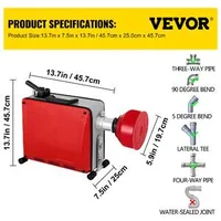 Mașină-profesională-de-desfundat-țevi-cu-spirală-390W-pentru-toalete-și-scurgeri-din-baie