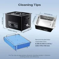 Baie-profesională-de-curățare-cu-ultrasunete-10-l-cu-comandă-mecanică-240W