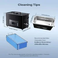 Baie-profesională-de-curățare-cu-ultrasunete-6-l-cu-comandă-mecanică-180W