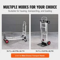 Cărucior-profesional-de-transport-din-aluminiu-2-în-1-capacitate-de-181-kg