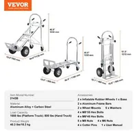 Cărucior-de-transport-profesional-din-aluminiu-4-în-1-capacitate-454-kg