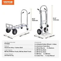 Cărucior-profesional-de-transport-din-aluminiu-2-în-1-capacitate-de-362-kg