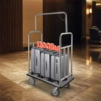 Cărucior-profesional-pentru-bagaje-de-hotel-din-oțel-mat-capacitate-de-544-kg
