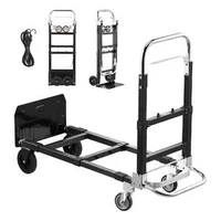 Cărucior-de-transport-pliabil-2-în-1-capacitate-de-227-kg-cu-mâner-reglabil
