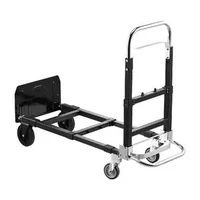 Cărucior-de-transport-pliabil-2-în-1-capacitate-de-227-kg-cu-mâner-reglabil
