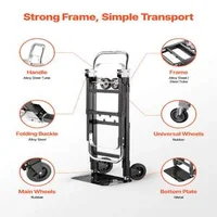 Cărucior-de-transport-pliabil-2-în-1-capacitate-de-227-kg-cu-mâner-reglabil
