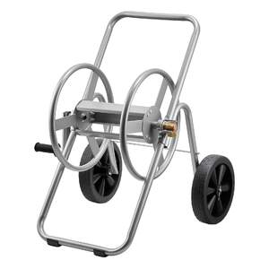 Cărucior-mobil-pentru-furtun-de-grădină-capacitate-de-90-m-cu-anvelope-pneumatice-și-coș