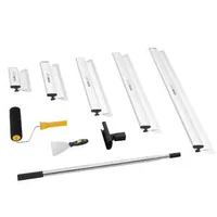 Set-profesional-de-cuțite-pentru-gletuire-5-dimensiuni-25-100-cm-cu-mâner-telescopic