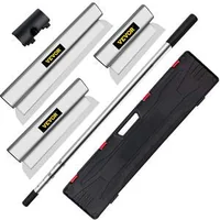 Set-profesional-de-cuțite-pentru-glet-3-dimensiuni-25-60-cm-cu-mâner-telescopic