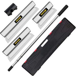 Set-profesional-de-cuțite-pentru-glet-3-dimensiuni-25-60-cm-cu-mâner-telescopic