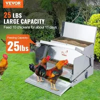 Hrănitoare-automată-galvanizată-pentru-găini-capacitate-11-5-kg-protecție-împotriva-dăunătorilor